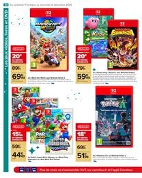 Prix et réduction Super Mario dans le prospectus Carrefour Market en cours Offre Super Mario dans le catalogue Carrefour Market du moment à la page 30