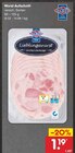 Aktuelle Wurst Angebote bei Netto Marken-Discount in Salzgitter Aktuelles Wurst Aufschnitt Angebot bei Netto Marken-Discount in Salzgitter ab 1,19 €