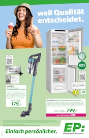 Kühlschrank im EP: Prospekt in Landshut Aktueller EP: Prospekt mit Kühlschrank, "weil Qualität entscheidet!", Seite 1