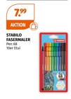 Fasermaler von Stabilo im aktuellen Müller Prospekt für 7,99 €