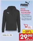 Herren Sweathoody TeamGoal23 Angebote von Puma bei Netto Marken-Discount Cottbus für 29,99 €