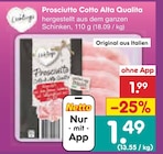 Prosciutto Cotto Alta Qualita von Lindberg für 1,49 € bei Netto Marken-Discount im Angebot Prosciutto Cotto Alta Qualita von Lindberg im aktuellen Netto Marken-Discount Prospekt