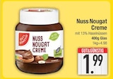 Nuss Nougat Creme Angebote von GUT&GÜNSTIG bei EDEKA München für 1,99 €