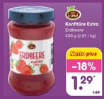 Konfituere im Netto Marken-Discount Prospekt Konfitüre Extra von Vom Land im aktuellen Netto Marken-Discount Prospekt für 1,29 €
