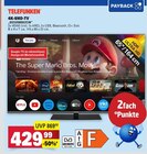 4K-UHD-TV D65U980B2CW Angebote von Telefunken bei E center Ulm für 429,99 €