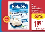 Tradition Feta von Salakis für 1,89 € bei ALDI Nord im Angebot Tradition Feta von Salakis im aktuellen ALDI Nord Prospekt