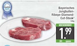 Bayerisches Jungbullen-Ribeye-Diamond-Cut-Steak im EDEKA Prospekt Bayerisches Jungbullen-Ribeye-Diamond-Cut-Steak von im aktuellen EDEKA Prospekt für 1,99 €