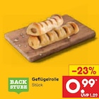 Geflügelrolle im Angebot bei Netto Marken-Discount in Elmshorn Geflügelrolle Angebote von BACK STUBE bei Netto Marken-Discount Elmshorn für 0,99 €