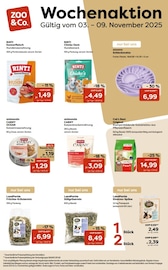 Tierfutter im ZOO und Co. Prospekt in Remscheid Aktueller ZOO und Co. Prospekt mit Tierfutter, "Wochenaktion", Seite 1