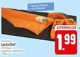 Frisches Lachsfilet Angebote bei EDEKA Ravensburg für 1,99 €