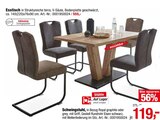 Esstisch oder Schwingstuhl Angebote bei Opti-Wohnwelt Pforzheim für 555,00 €