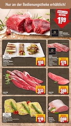 Kalbfleisch Angebot im aktuellen REWE Prospekt auf Seite 10