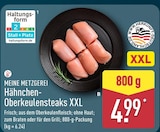 ALDI Nord Voigtstedt - Hähnchen-Oberkeulensteaks XXL Angebot im Prospekt Hähnchen-Oberkeulensteaks XXL bei ALDI Nord im Voigtstedt Prospekt für 4,99 €