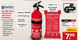 ABC Pulver-feuerlöscher im Netto Marken-Discount Prospekt ABC Pulver-feuerlöscher von UNITEC im aktuellen Netto Marken-Discount Prospekt für 7,99 €