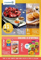 Catalogue E.Leclerc à Lunel cette semaine, valable du 10/12/2024 au 24/12/2024 Prospectus E.Leclerc à Lunel, "E.LECLERC", 24 pages de promos valables du 10/12/2024 au 24/12/2024