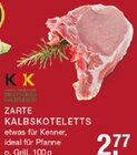 Aktuelles ZARTE KALBSKOTELETTS Angebot bei EDEKA in Bottrop ab 2,77 €