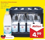 Mineralwasser Angebote von Gerolsteiner bei Netto Marken-Discount Bietigheim-Bissingen für 4,99 €