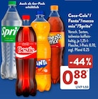 Mezzo mix im ALDI SÜD Prospekt Coca-Cola/Fanta/mezzo mix/Sprite von Coca-Cola im aktuellen ALDI SÜD Prospekt für 0,88 €