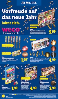 Feuerwerk im Lidl Prospekt "LIDL LOHNT SICH" mit 70 Seiten (Potsdam)