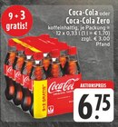 Aktuelle Coca Cola Angebote bei E center in Leverkusen Aktuelles Coca-Cola oder Coca-Cola Zero Angebot bei E center in Leverkusen ab 6,75 €