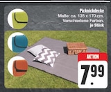 Picknickdecke Angebote bei EDEKA Gera für 7,99 €
