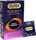 Intensity Extra Feucht, Breite 56mm Angebote von Durex bei dm-drogerie markt Pulheim für 13,45 €
