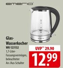 Glas-Wasserkocher im Angebot bei famila Nordost in Neustadt Glas-Wasserkocher Angebote von Emerio bei famila Nordost Neustadt für 12,99 €
