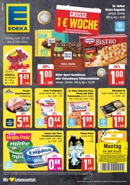 EDEKA Frischemarkt Prospekt für Hamburg: "Top Angebote", 20 Seiten, 22.04.2024 - 27.04.2024