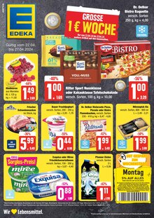 EDEKA Frischemarkt Bönningstedt Prospekt "Top Angebote" mit 20 Seiten