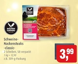 Schweine-Nackensteaks -classic- Angebote von Qualitäts Fleischerei bei Markant Stralsund für 3,99 €