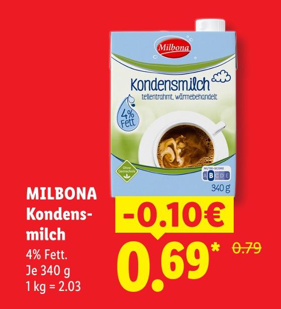 Kondensmilch