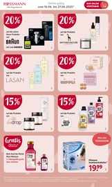 Aktueller Rossmann Prospekt mit Seife, "Unsere Angebote", Seite 4