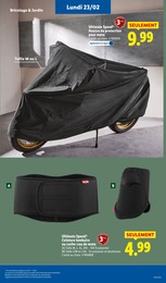 Prix et réduction Ceinture Lombaire dans le prospectus Lidl en cours Offre Ceinture Lombaire dans le catalogue Lidl du moment à la page 23