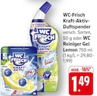 Kraft-Aktiv-Duftspender Angebote von WC Frisch bei EDEKA Schwäbisch Gmünd für 1,49 €
