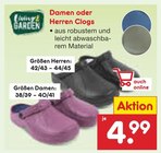 Damen oder Herren Clogs im Angebot bei Netto Marken-Discount in Halberstadt Damen oder Herren Clogs Angebote von Living Garden bei Netto Marken-Discount Halberstadt für 4,99 €