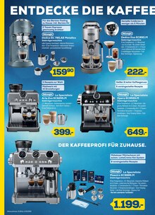 Aktueller EURONICS Prospekt "GENAU RICHTIG FĂśR BESTEN KAFFEEGENUSS VON DeLONGHI" Aktueller EURONICS Prospekt