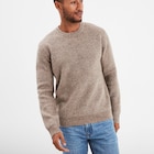 Pull col rond à manches longues taupe homme dans le catalogue La Halle