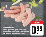 EDEKA Leipzig - Rostbratwürste Angebot im Prospekt Rostbratwürste bei EDEKA im Leipzig Prospekt für 0,99 €