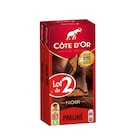Tablettes de chocolat "lot de 2" - CÔTE D'OR - Carrefour à Franconville Tablettes de chocolat "lot de 2" - CÔTE D'OR en promo chez Carrefour Franconville à 7,02 €