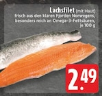 Lachsfilet im Angebot bei EDEKA in Monheim Lachsfilet Angebote bei EDEKA Monheim für 2,49 €