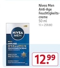 Anti-Age Feuchtigkeitscreme Angebote von Nivea Men bei Rossmann Wolfenbüttel für 12,99 €