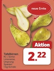 Tafelbirnen bei famila Nordwest im Westerstede Prospekt für 2,22 €
