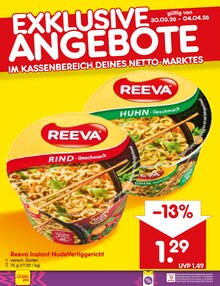 Nudeln im aktuellen Netto Marken-Discount Prospekt (Trier) Nudeln im Netto Marken-Discount Prospekt "Aktuelle Angebote" mit 62 Seiten (Trier)
