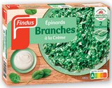 Épinards à la Crème Surgelés Branches à U Express dans Bernay