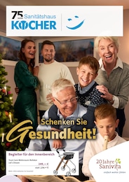 Sanitätshaus Kocher GmbH Prospekt für Viernheim: "Schenken Sie Gesundheit!", 6 Seiten, 12.11.2025 - 31.01.2026