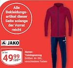 Herren-Trainingsanzug Angebote von Jako bei GLOBUS Hofheim für 49,99 €