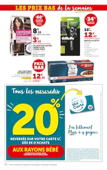 Promotion Flan dans le prospectus Super U, valable du 16/07/2025 au 27/07/2025 Promo Flan dans le catalogue Super U du moment à la page 22