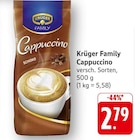 Cappuccino Angebote von Krüger Family bei E center Neustadt für 2,79 €