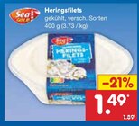 Heringsfilets von Sea Gold im aktuellen Netto Marken-Discount Prospekt für 1,49 €