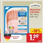 Netto Marken-Discount Nittendorf - Bayerischer Leberkäse Angebot im Prospekt Bayerischer Leberkäse bei Netto Marken-Discount im Nittendorf Prospekt für 1,29 €